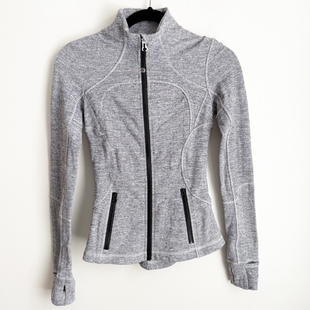Lululemon Define Zip-Up Jacket in herringbone
